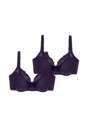 FORM SOFT 2-PACK - Beugel BH - royal purple