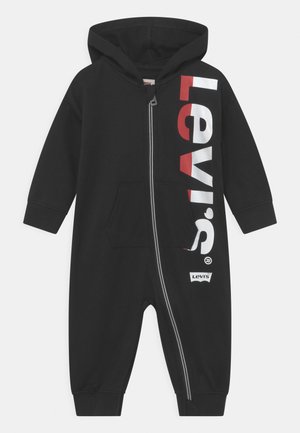 COLORED ZIP PLAY ALL DAY UNISEX - Jumpsuit - black