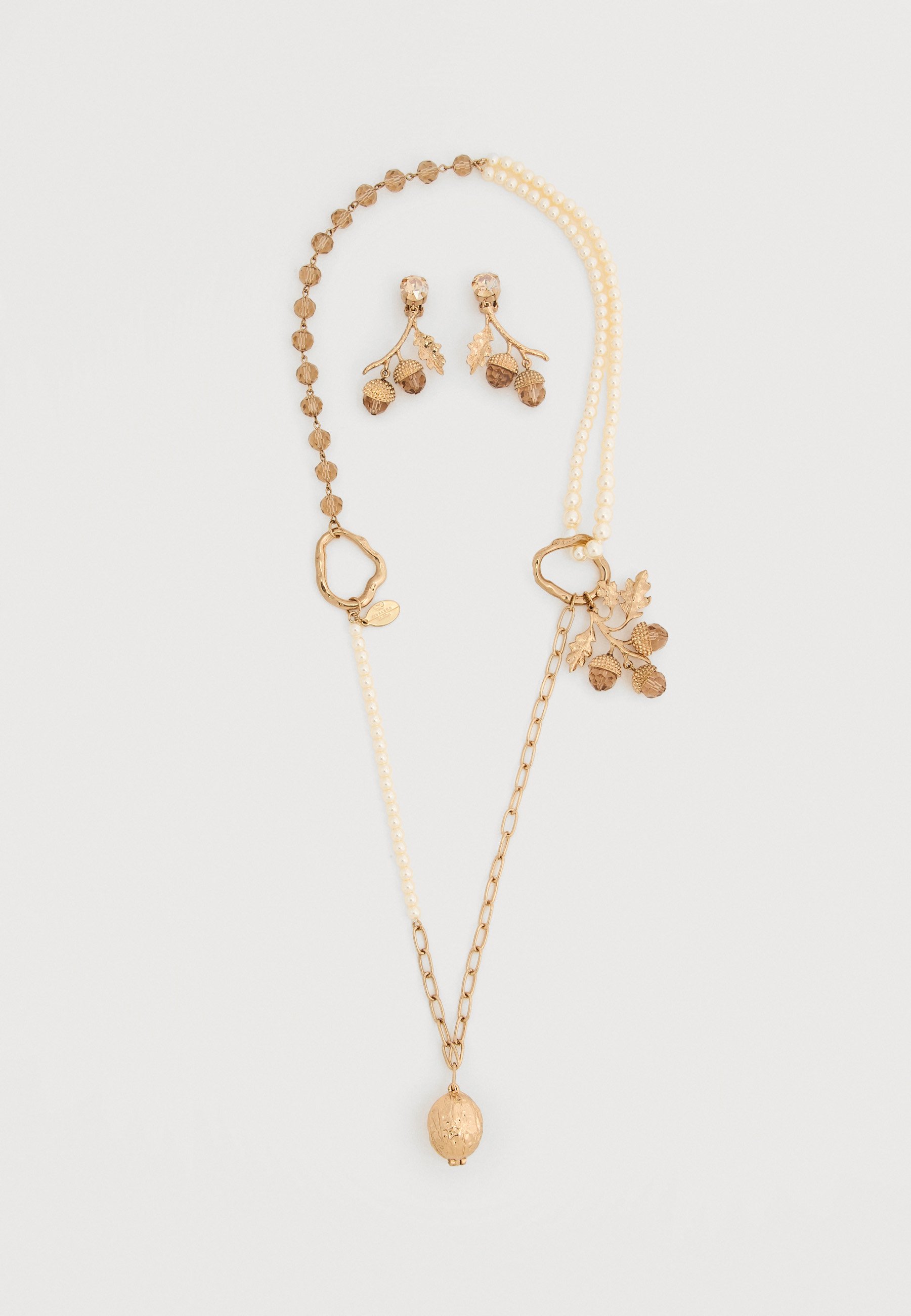 Orecchini in ambra pendenti Paola - Produzione di bijoux Ave Caprice