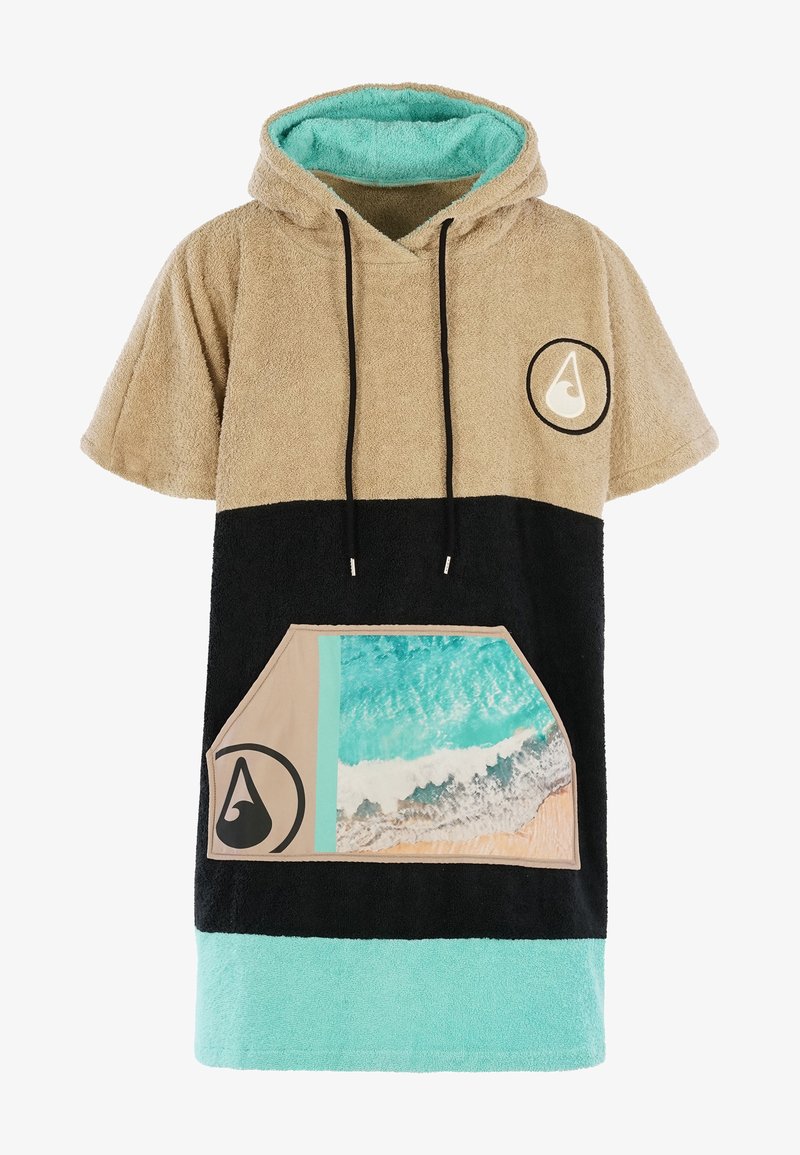 WAVE HAWAII AIRLITE ERICEIRA - Župan - beige-schwarz-grün