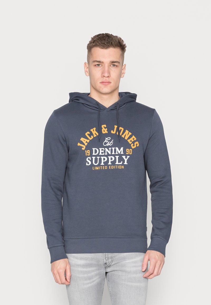 Jack & Jones JJELOGO HOOD - Bluza z kapturem