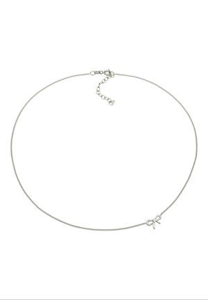CHOKER SCHLEIFE ZIRKONIA - Necklace - silver-coloured