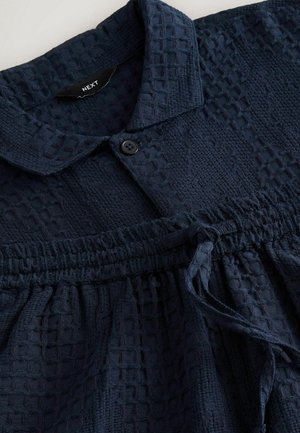 Next REGULAR FIT - TEXTURED SET - Pyjama set - navy blue