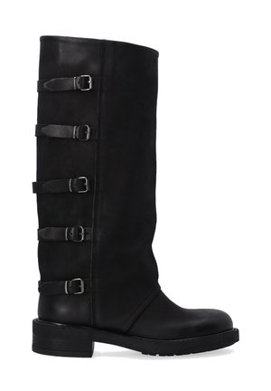 VENEZIA BOOTS - Plateaustøvler - black