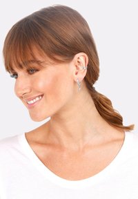 Elli - 2ER SET EARCUFF CREOLE DREIECK - Orecchini - silber Immagine in miniatura 1