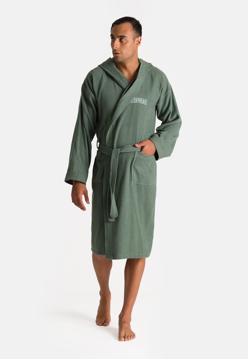 Arena UNISEX ZEPPELIN Dressing gown army/dark green Zalando.ie