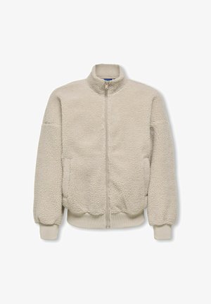 ONLY & SONS junior, SWEATSHIRT TOP OSJPARKS SWEATSHIRT - Fleecejacke - silver-coloured