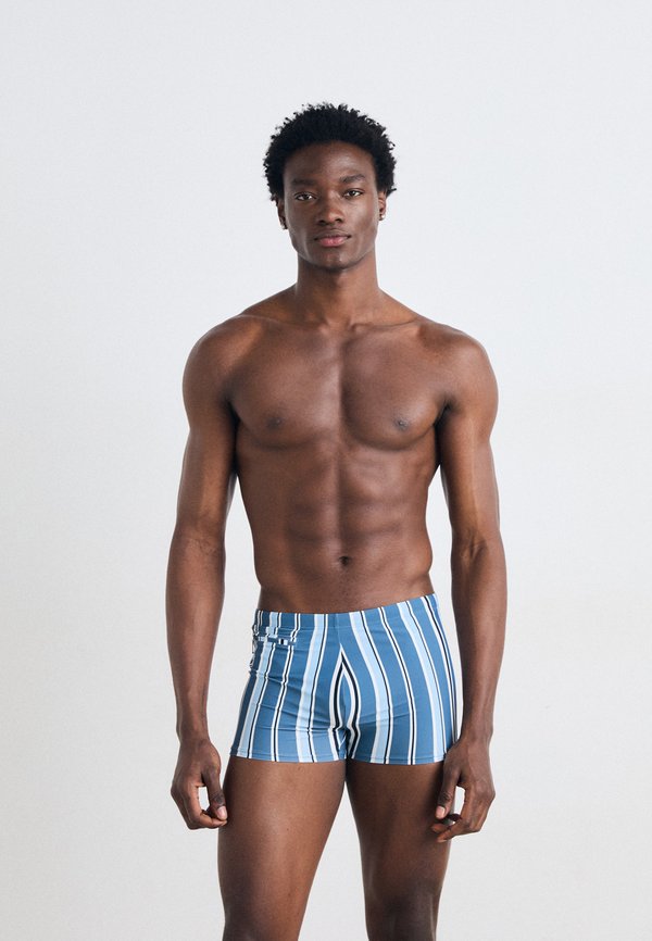 BADEHOSE MIT BEIN - Swimming shorts - atlantikblau