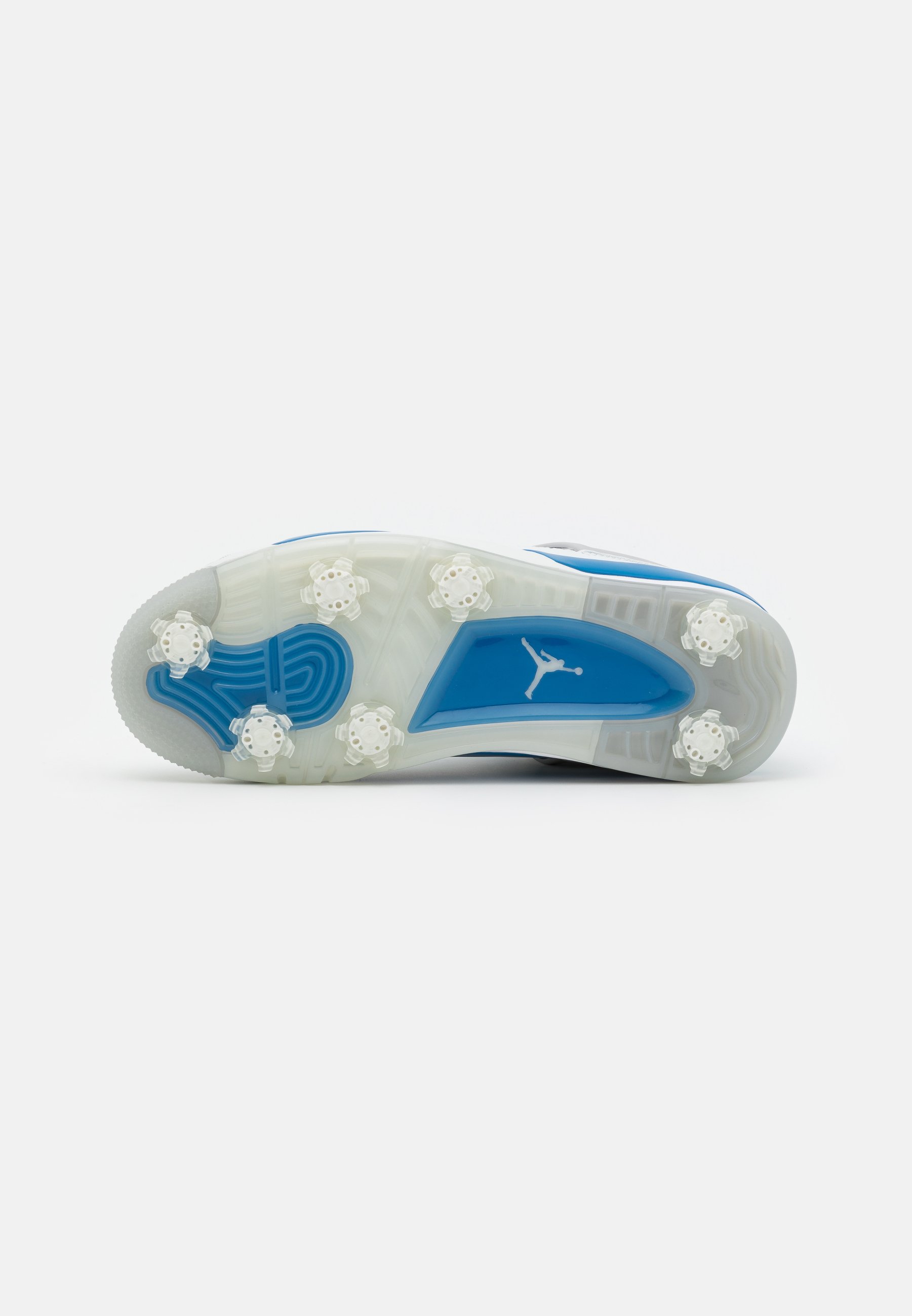 Nike Golf JORDAN IV G - Golfschoenen - white/military blue/neutral  grey/black/wit - Zalando.nl