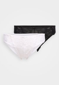 PERFECT BRAZILIAN 2 PACK - Alushousut - black/white