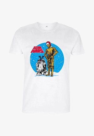 Star Wars STAR WARS: CLASSIC SNOW BROS UNISEX - Print T-shirt - white