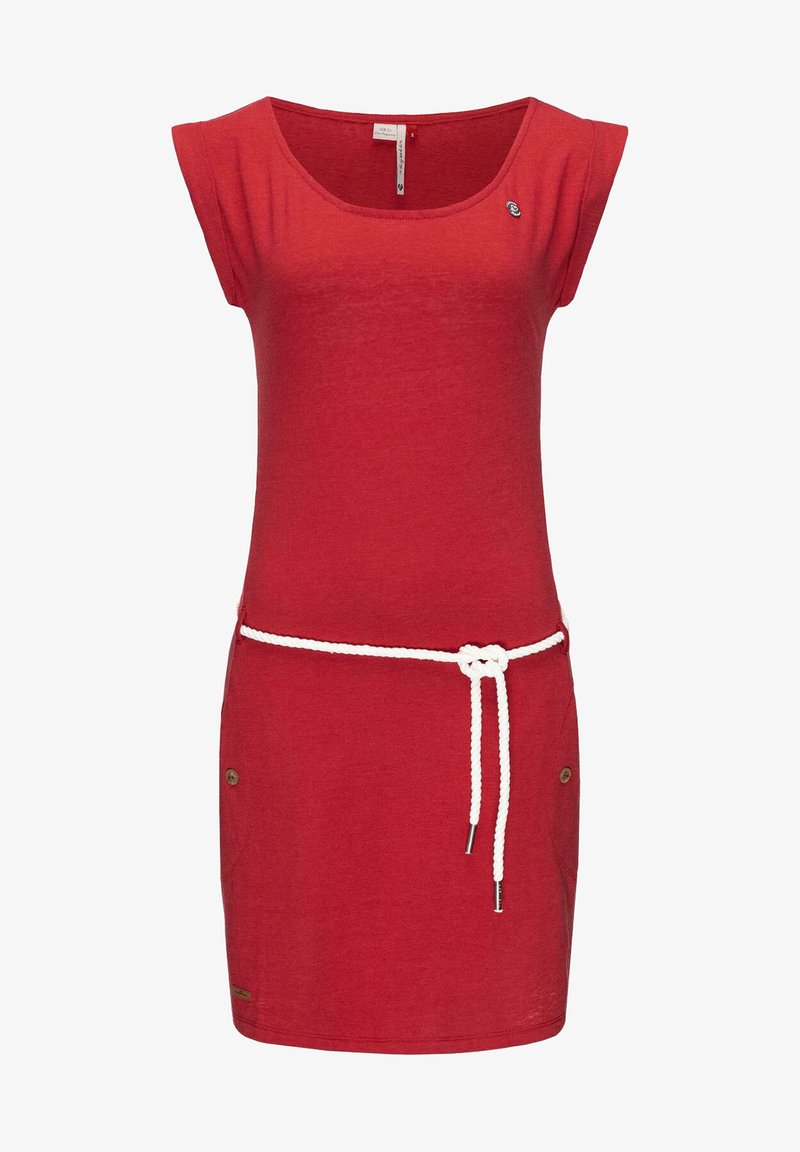 Ragwear Trikotāžas kleita - rot meliert