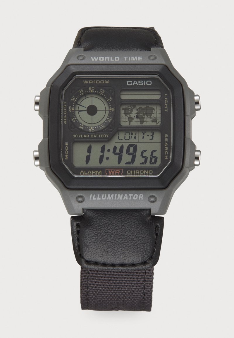 Casio Digitaluhr - grey/grau - Zalando