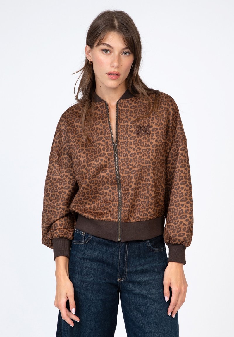AN'GE ASWAN - Blouson Bomber - panthère