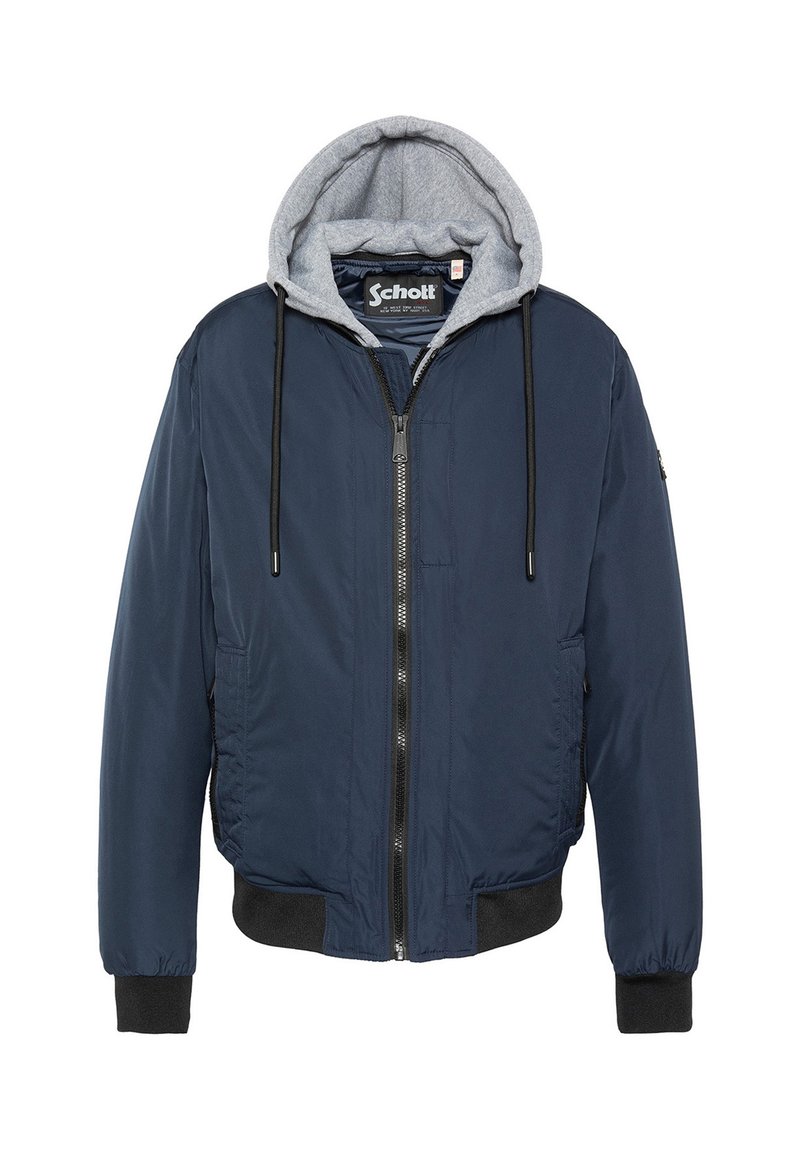 Schott Jas donkerblauw