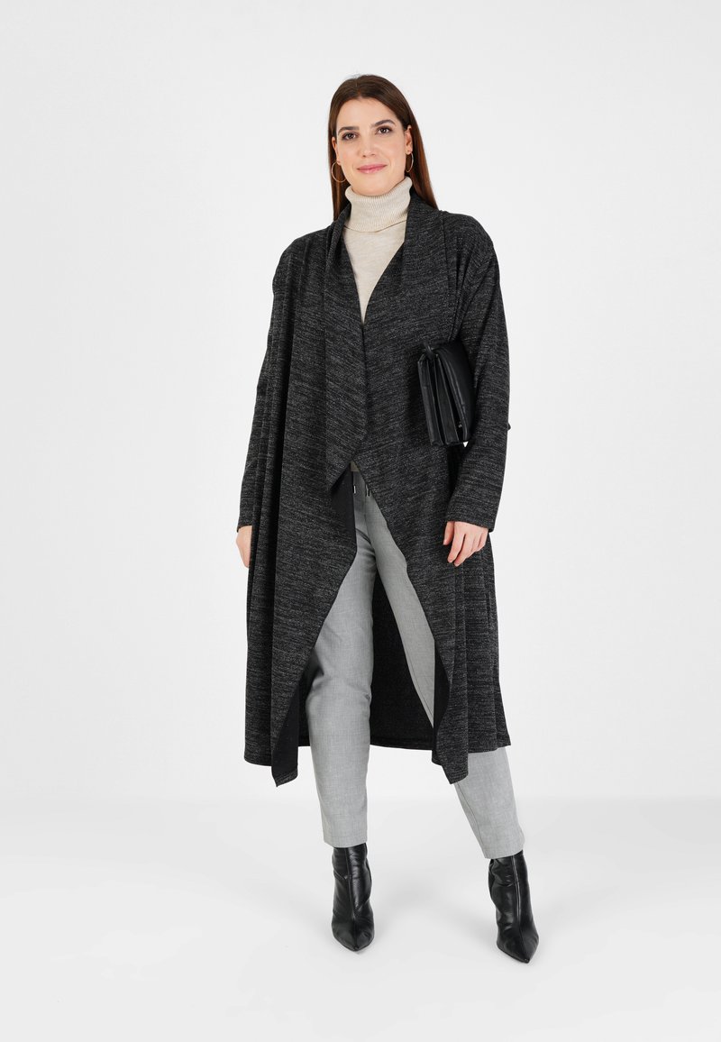 Damen Parkas | Modanisa Klassischer Mantel black/schwarz - KU72538 Damen Parkas | Modanisa Klassischer Mantel black/schwarz - KU72538