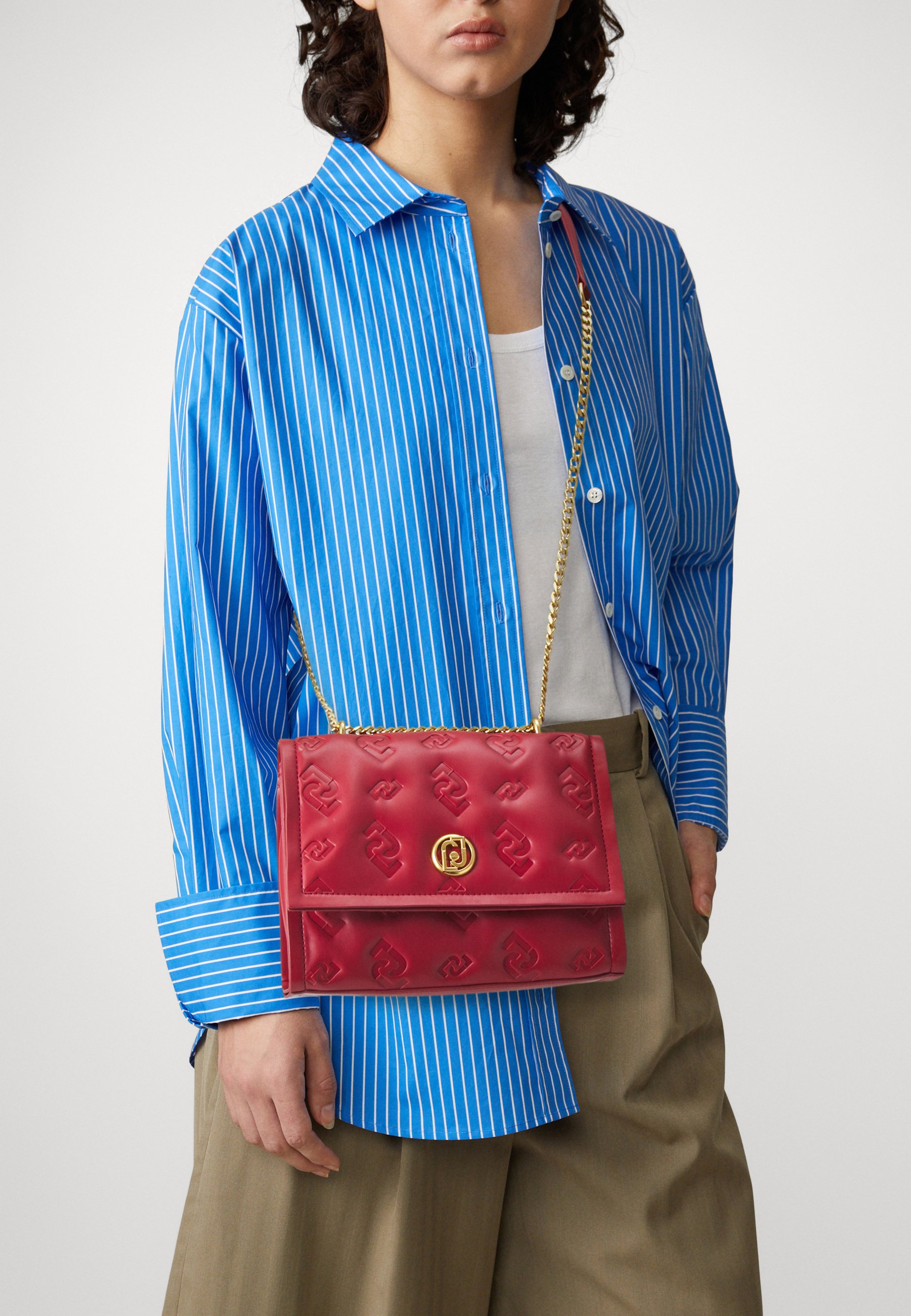 LIU JO CROSSBODY - Borsa a tracolla - strawberry/rosso