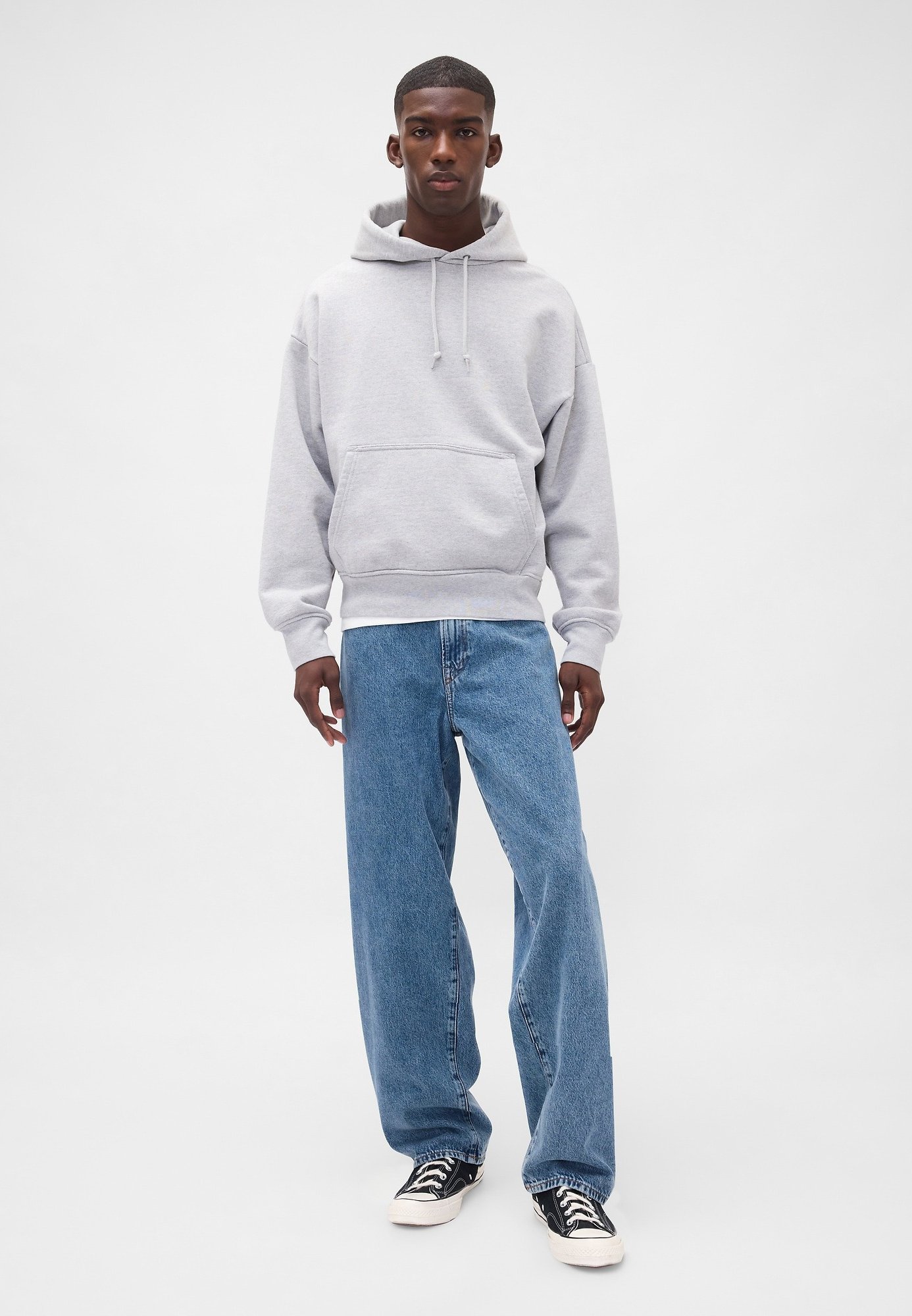 GAP BAGGY UNISEX - Loose Jeans - medium wash/blue denim - Zalando