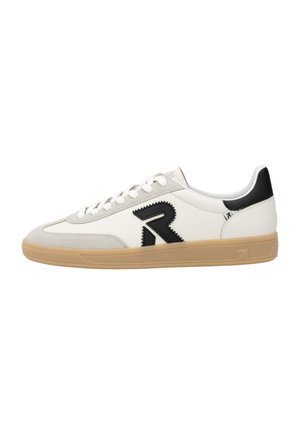 Baskets basses - weiß beige schwarz
