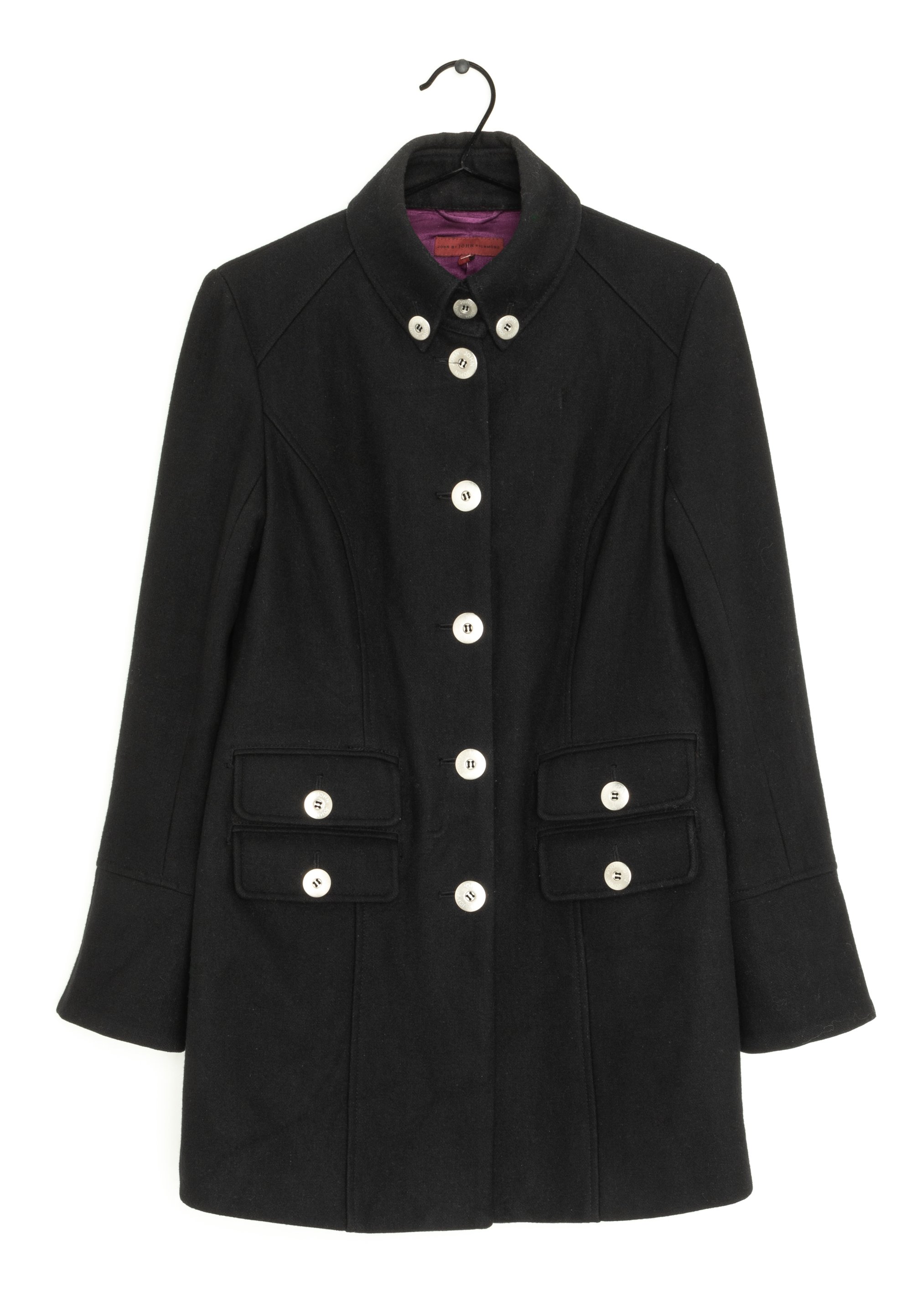 John Richmond Cappotto corto black/nero (Second hand)
