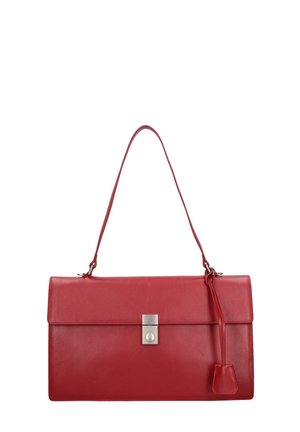 SHOULDER - Handtas - bordeaux