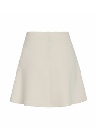 VILA VIREDLECT MINI - Falda acampanada - super light natural melan