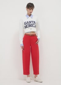 Calliope CON CINTURA - Chino - rosso