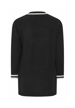 Yours Clothing, PLUS SIZE JUMPERS - Cardigan - black
