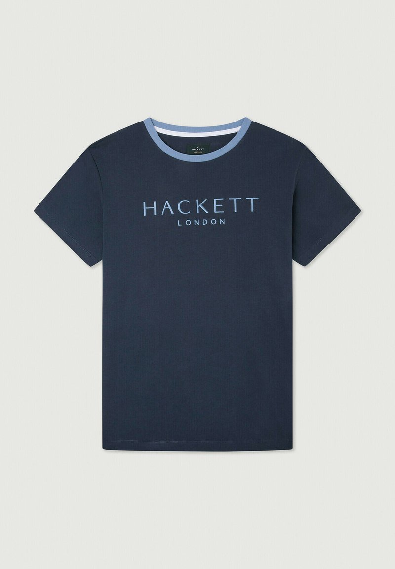 Moda Infantil Hackett Hackett London - Camiseta HS Tour Para Niños - Algodón - Logo Pechera - Corte Regular Camiseta Bloque Color Logo Pecho