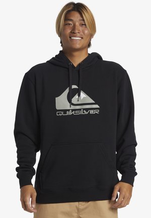 Quiksilver BIG LOGO - Hættetrøje - black