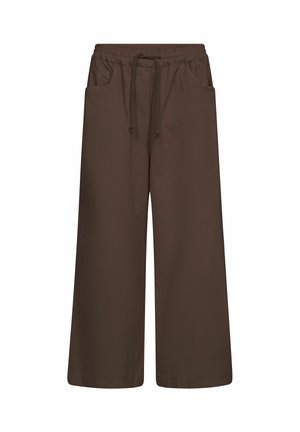 NÜ Denmark, ZIGA CULOTTE TROUSERS - Trousers - brown