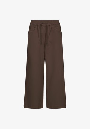 NÜ Denmark, ZIGA CULOTTE TROUSERS - Trousers - brown
