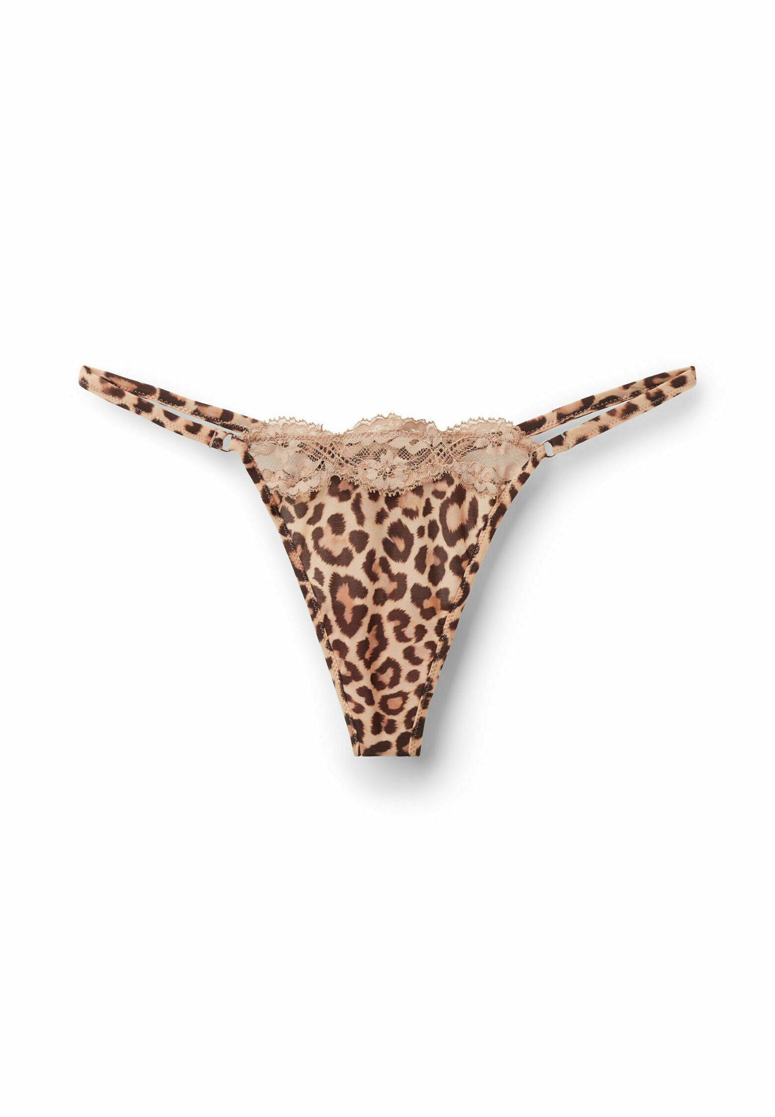 Intimissimi PRETTY SAVAGE - Tanga - print/brun - Zalando.dk