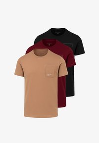 Nevybráno, black burgundy coffe