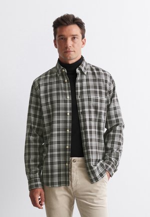 Marc O'Polo REGULAR - Shirt - multi broken graphite