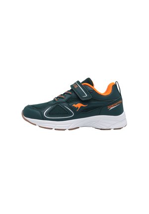 KangaROOS, KANGAROOS KINDER K-NI ROUG EV SNEAKER 10414 000 8200 GREEN/ORANGE UNISEX - Trainers - green jewel neon orange