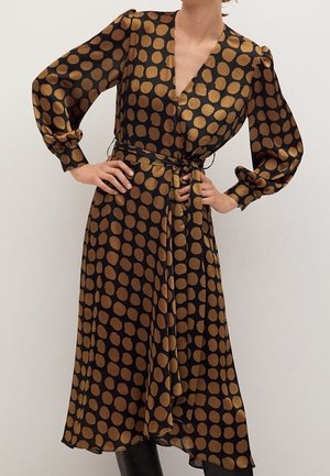 Mango Robe de jour - camel
