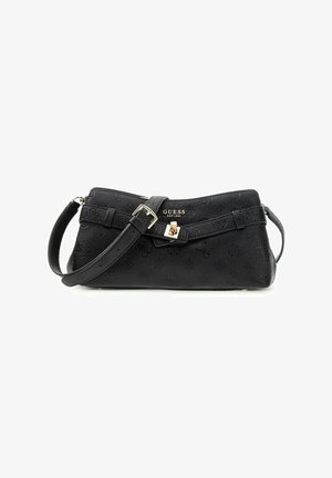 Guess, ELLA LOGO GIRLFRIEND CROSSBODY - Umhängetasche - black logo