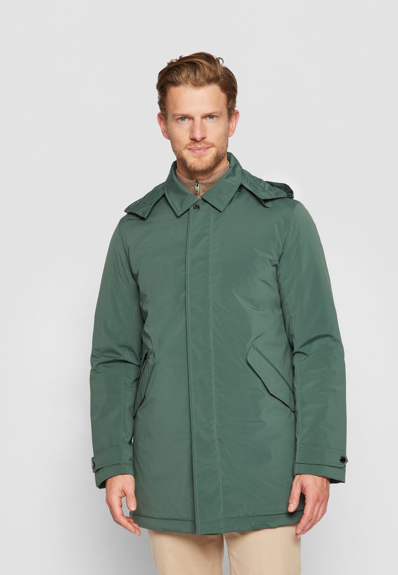 Hackett London Wintermantel groen