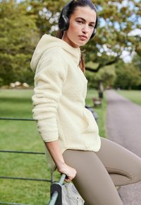 Next OUTDOOR QUARTER ZIP - Hættetrøje - ecru