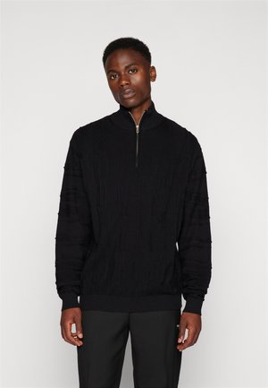 SANTINO - Strickpullover - black