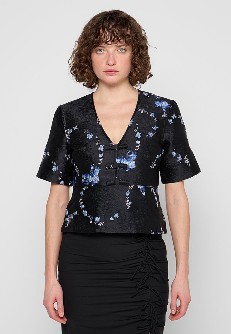 Ganni Blouse zwart