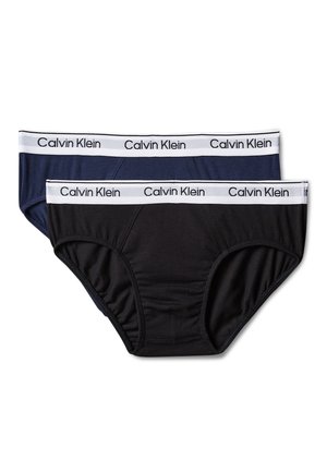 Calvin Klein Underwear, BRIEF 2 PACK - Slip - lack/black iris