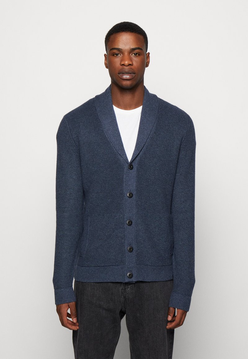 Hollister Co. SHAWL CARDIGAN Cardigan navy/dark blue Zalando.ie