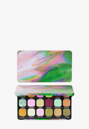 Makeup Revolution REVOLUTION FOREVER FLAWLESS PALETTE - Lidschattenpalette - astro nova green