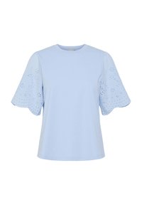 YASLEX SLEEVES - Basic T-shirt - clear sky