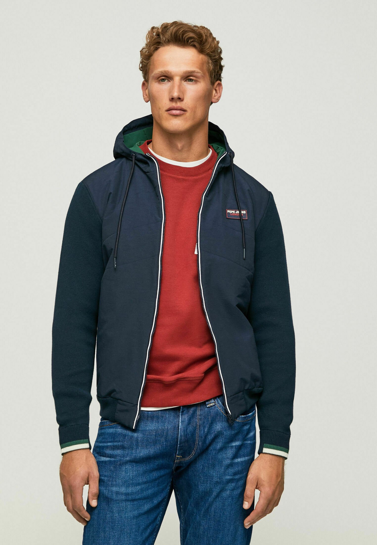 Jeans MURPHY - Chaqueta de entretiempo - dulwich/azul marino - Zalando.es