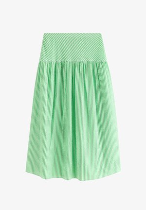 Lindex, A-snit nederdel - green