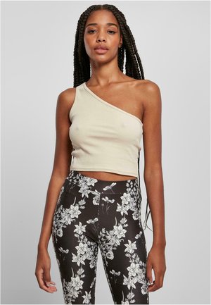 CROPPED ASYMMETRIC  - Topp - softseagrass