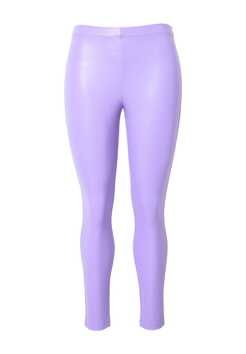 1/6 Maßstab Weibliche Actionfiguren-Kleidung – Stretch-Leggings Mit Reißverschluss, Lila, Für 12-Zoll-Figuren Wie PH, TBL, JO, Hochwertiger Stoff